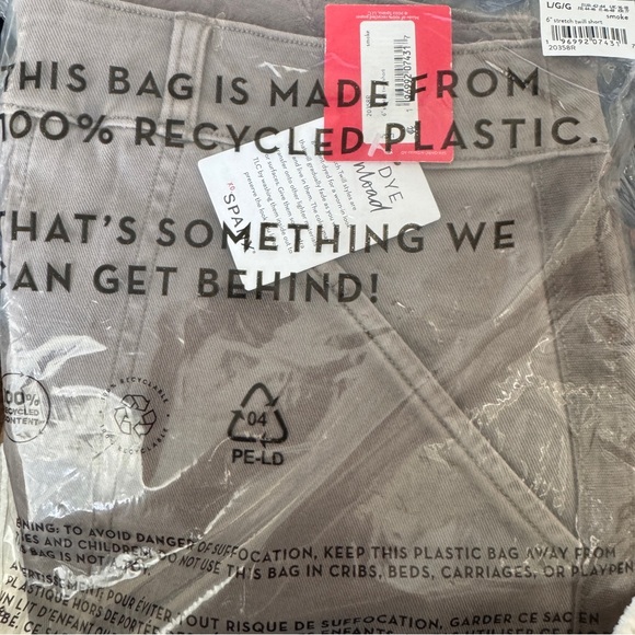 SPANX - Stretch Twill Shorts, 6" Women's Casual Shorts - Smoke - XL - NWT - Picture 6 of 7